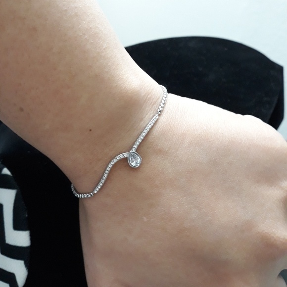 Michael Kors sterling silver slider bracelet - Picture 3 of 8